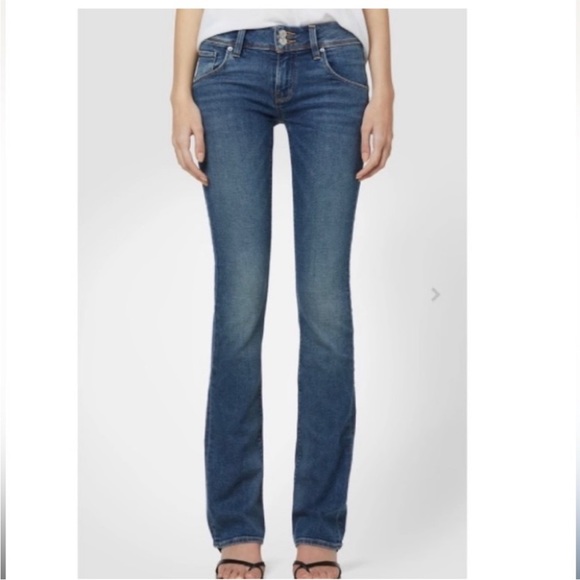 Hudson Vintage Low Rise Jeans, Dark Indigo |28 - Picture 3 of 16